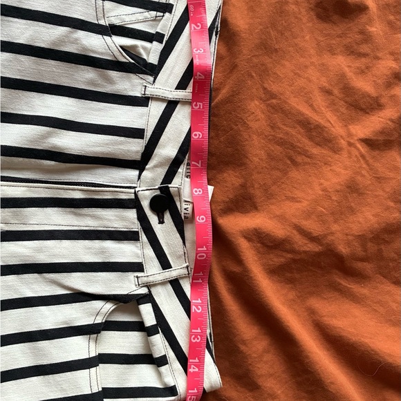 Alice + Olivia Monochrome Striped Pants - Picture 5 of 7